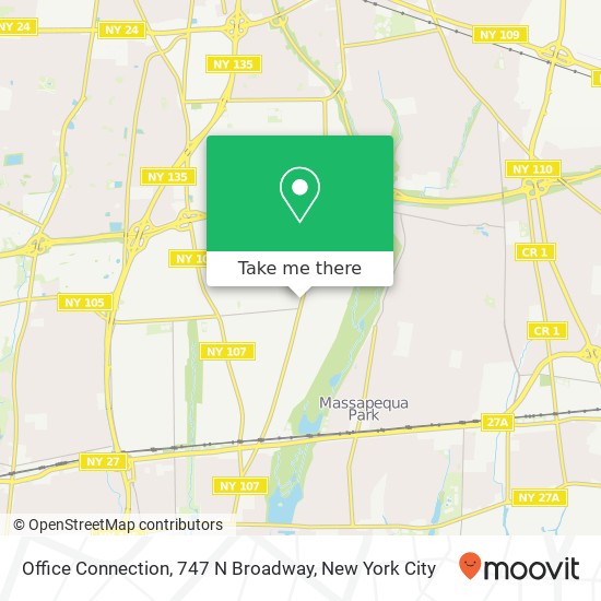 Office Connection, 747 N Broadway map