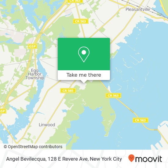 Angel Bevilecqua, 128 E Revere Ave map