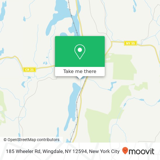 185 Wheeler Rd, Wingdale, NY 12594 map