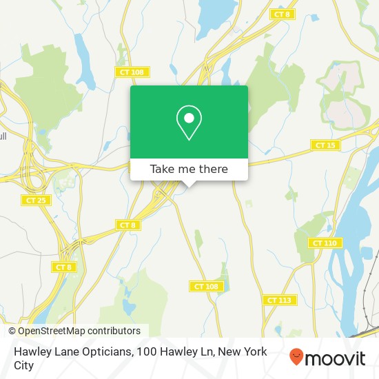Mapa de Hawley Lane Opticians, 100 Hawley Ln