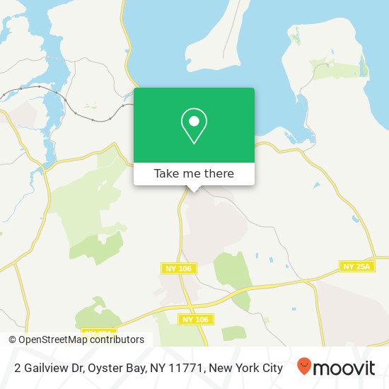 2 Gailview Dr, Oyster Bay, NY 11771 map