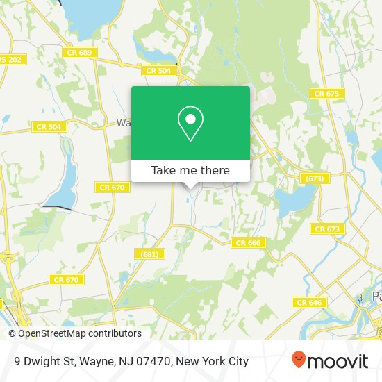 9 Dwight St, Wayne, NJ 07470 map