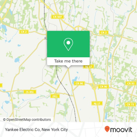 Mapa de Yankee Electric Co