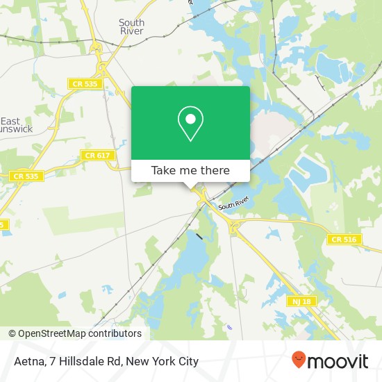 Aetna, 7 Hillsdale Rd map