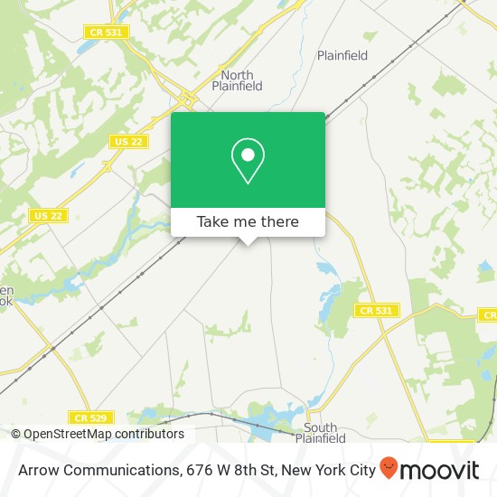 Arrow Communications, 676 W 8th St map