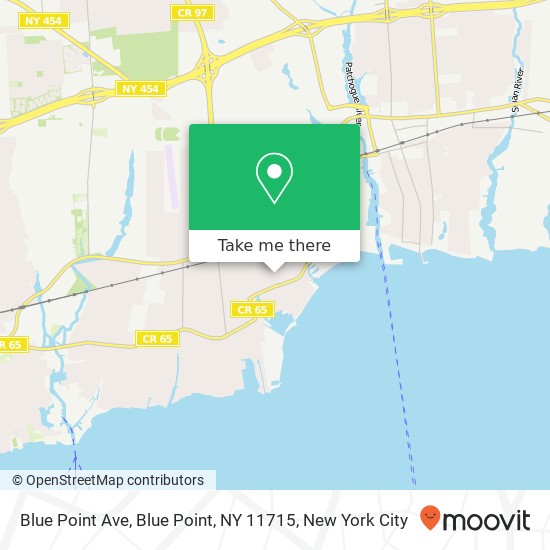 Blue Point Ave, Blue Point, NY 11715 map