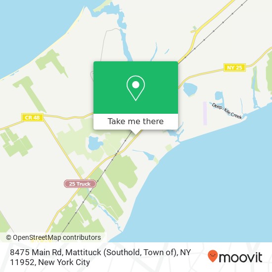 Mapa de 8475 Main Rd, Mattituck (Southold, Town of), NY 11952