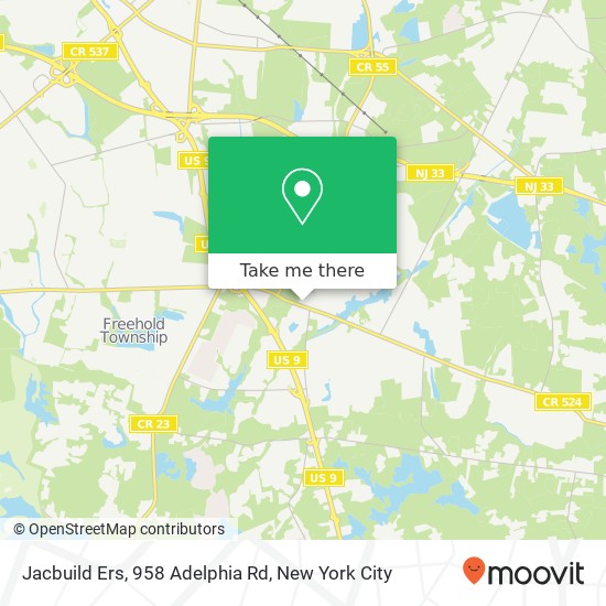 Jacbuild Ers, 958 Adelphia Rd map