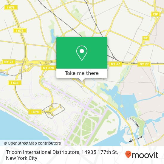 Tricom International Distributors, 14935 177th St map