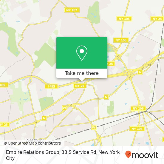 Empire Relations Group, 33 S Service Rd map