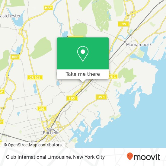 Club International Limousine map