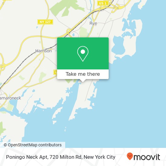 Poningo Neck Apt, 720 Milton Rd map