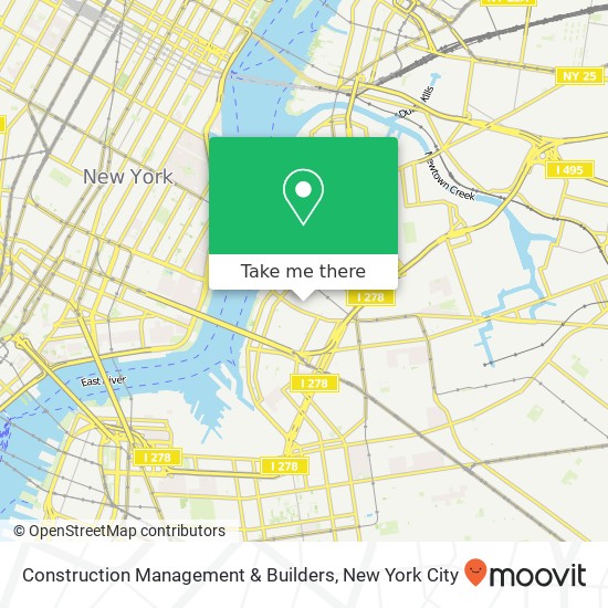 Mapa de Construction Management & Builders