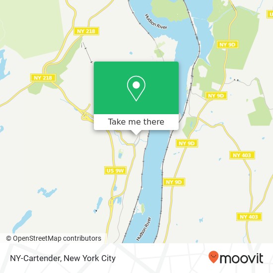 NY-Cartender map