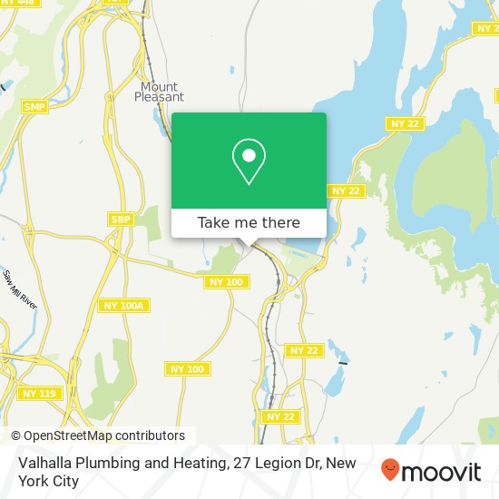 Valhalla Plumbing and Heating, 27 Legion Dr map