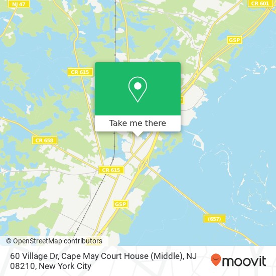 60 Village Dr, Cape May Court House (Middle), NJ 08210 map