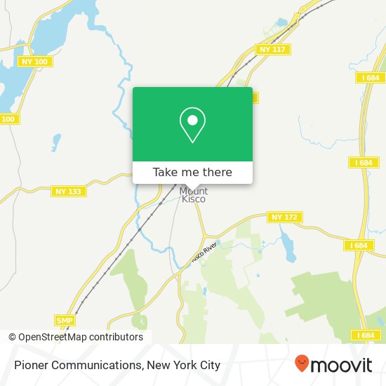 Pioner Communications map