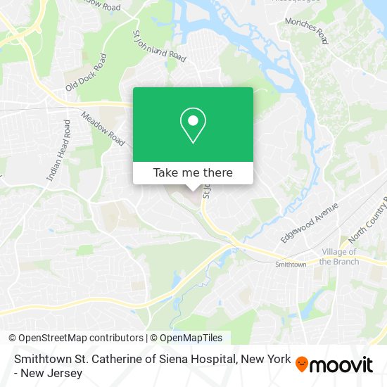 Mapa de Smithtown St. Catherine of Siena Hospital