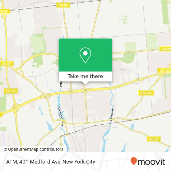 ATM, 401 Medford Ave map