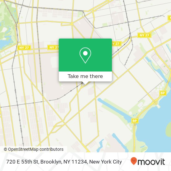 720 E 55th St, Brooklyn, NY 11234 map