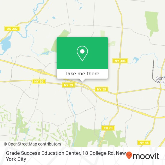 Grade Success Education Center, 18 College Rd map