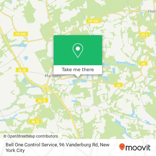 Bell One Control Service, 96 Vanderburg Rd map