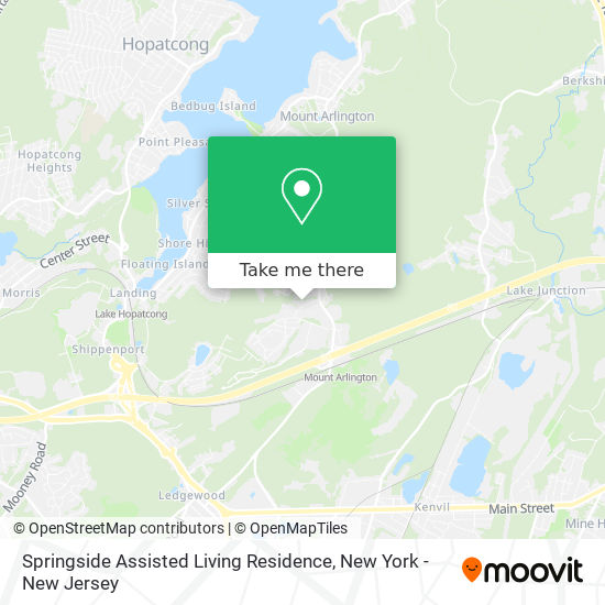 Springside Assisted Living Residence map