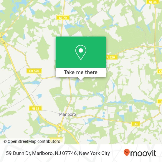 59 Dunn Dr, Marlboro, NJ 07746 map