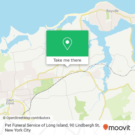 Pet Funeral Service of Long Island, 90 Lindbergh St map