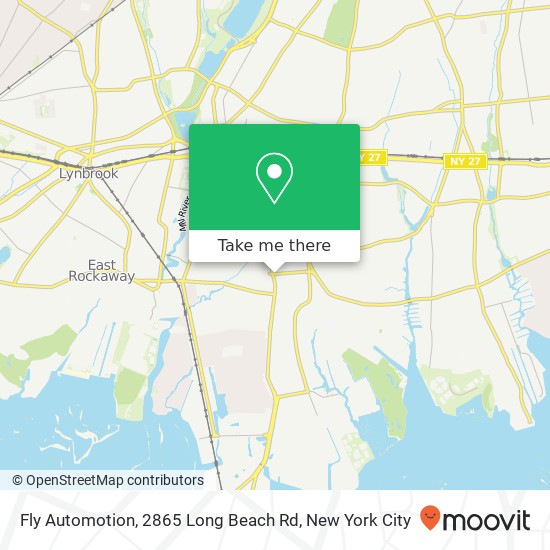 Mapa de Fly Automotion, 2865 Long Beach Rd