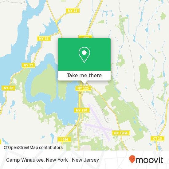 Camp Winaukee map