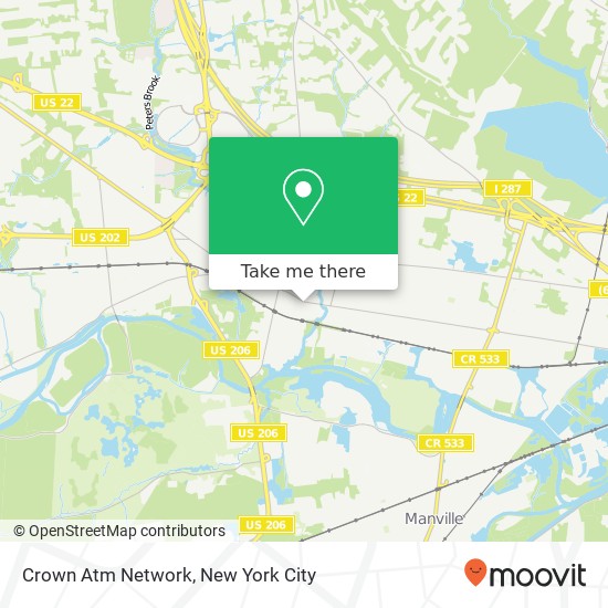 Crown Atm Network map