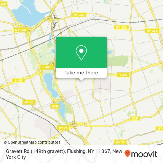 Mapa de Gravett Rd (149th gravett), Flushing, NY 11367