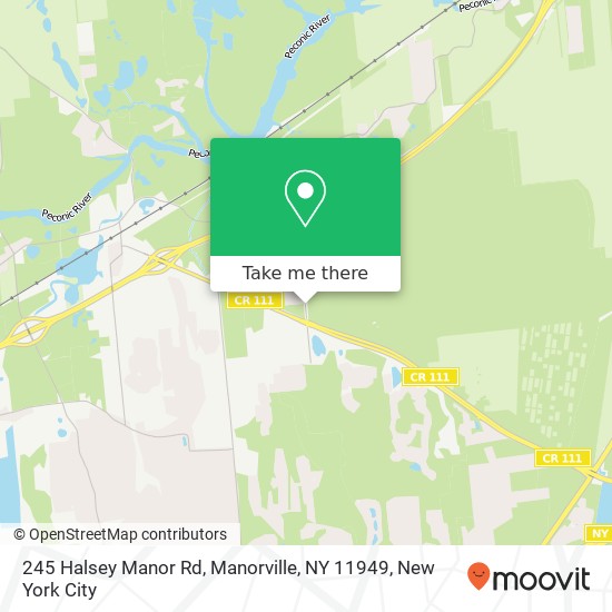 245 Halsey Manor Rd, Manorville, NY 11949 map