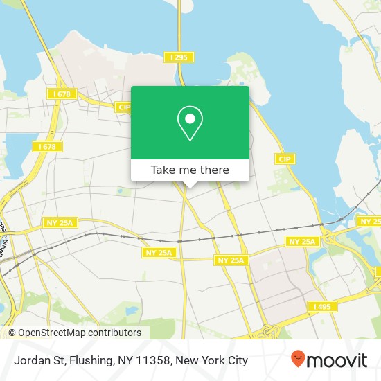 Jordan St, Flushing, NY 11358 map