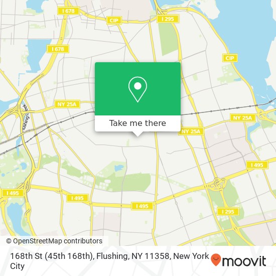 168th St (45th 168th), Flushing, NY 11358 map