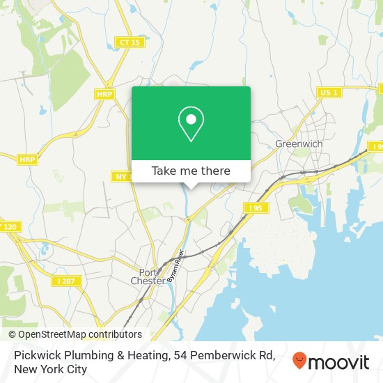 Pickwick Plumbing & Heating, 54 Pemberwick Rd map