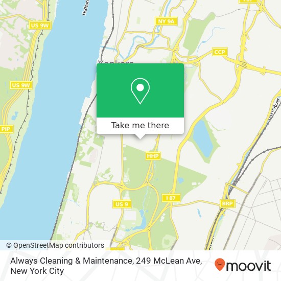 Always Cleaning & Maintenance, 249 McLean Ave map