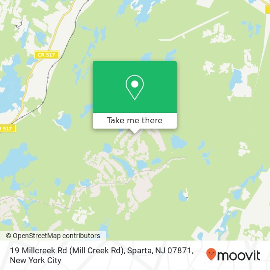 19 Millcreek Rd (Mill Creek Rd), Sparta, NJ 07871 map