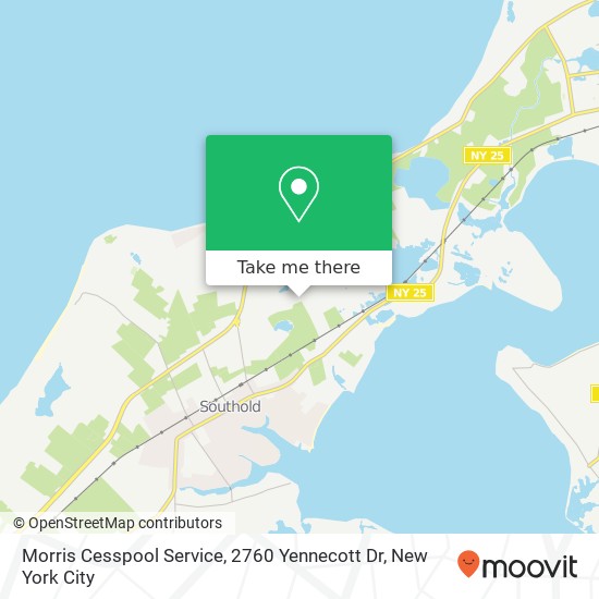 Morris Cesspool Service, 2760 Yennecott Dr map