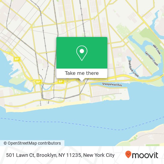 501 Lawn Ct, Brooklyn, NY 11235 map