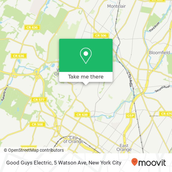 Good Guys Electric, 5 Watson Ave map