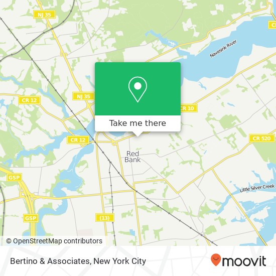 Bertino & Associates map