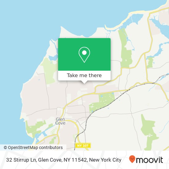 32 Stirrup Ln, Glen Cove, NY 11542 map