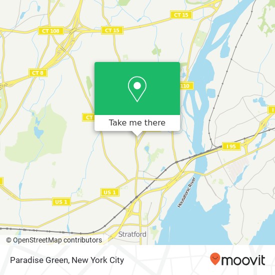 Mapa de Paradise Green