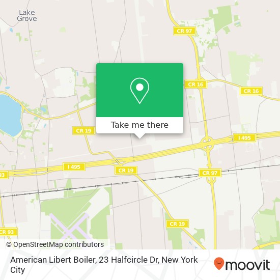 Mapa de American Libert Boiler, 23 Halfcircle Dr