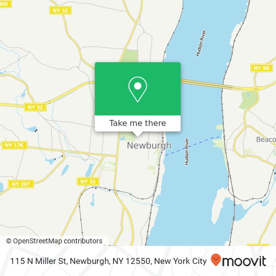 115 N Miller St, Newburgh, NY 12550 map