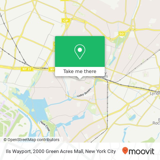 Ils Wayport, 2000 Green Acres Mall map