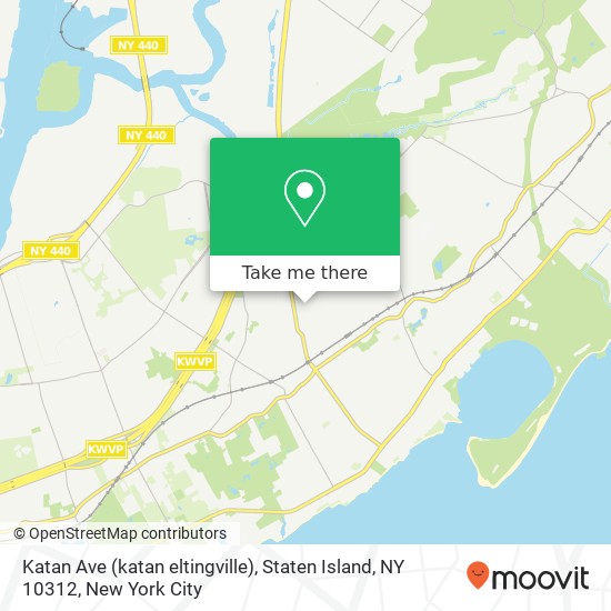 Katan Ave (katan eltingville), Staten Island, NY 10312 map