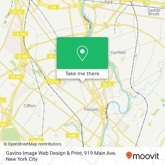 Gavino Image Web Design & Print, 919 Main Ave map